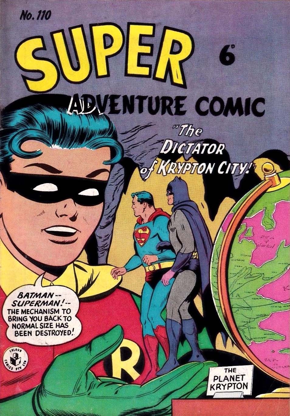 Super Adventure Comic (KGM, 1952 series) #110 ([November 1959?])