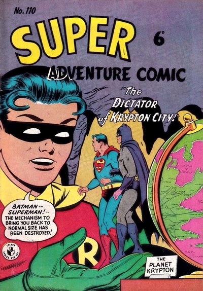 Super Adventure Comic  #110 ([November 1959?])