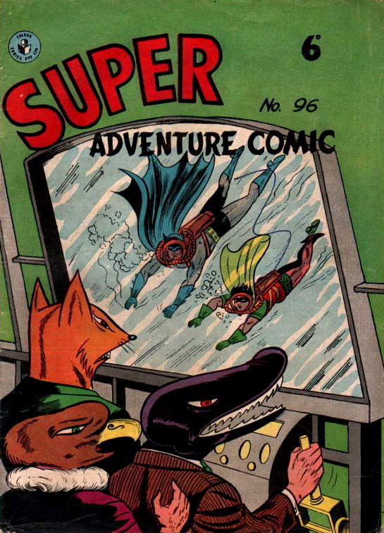Super Adventure Comic (KGM, 1952 series) #96 ([September 1958])