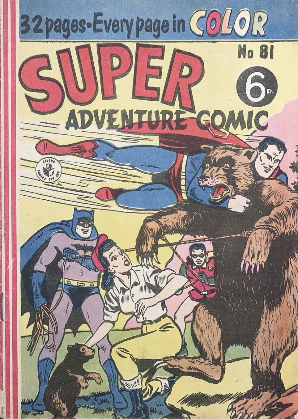 Super Adventure Comic (KGM, 1952 series) #81 ([June 1957])