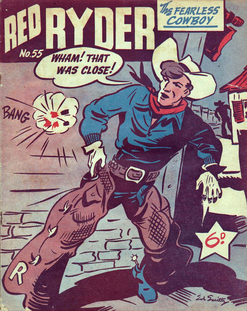 Red Ryder the Fearless Cowboy (Fitchett, 1941? series) #55 — The Adventures of Red Ryder ([November 1945?])