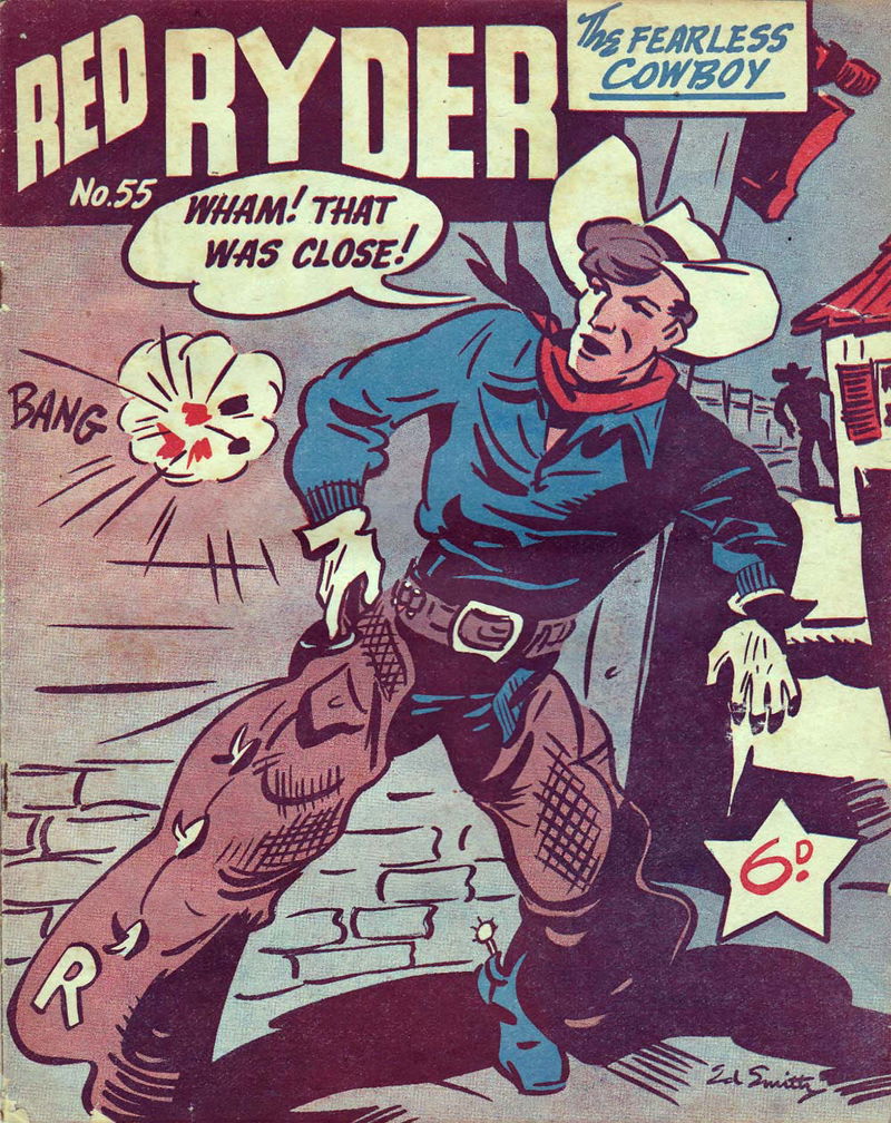 Red Ryder the Fearless Cowboy (Fitchett, 1941? series) #55 — The Adventures of Red Ryder ([November 1945?])