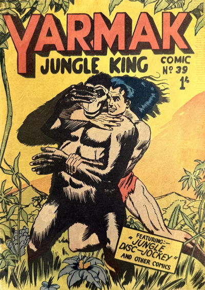 Yarmak Jungle King Comic (Youngs, 1949 series) #39 [January 1953?]