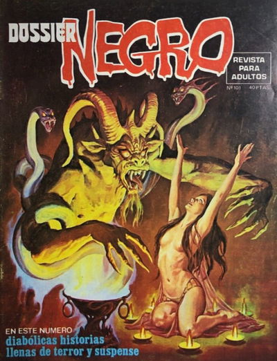 Dossier Negro (IMDE, 1968 series) #101 October 1977