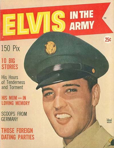 Elvis in the Army  v1#1 (February 1959)