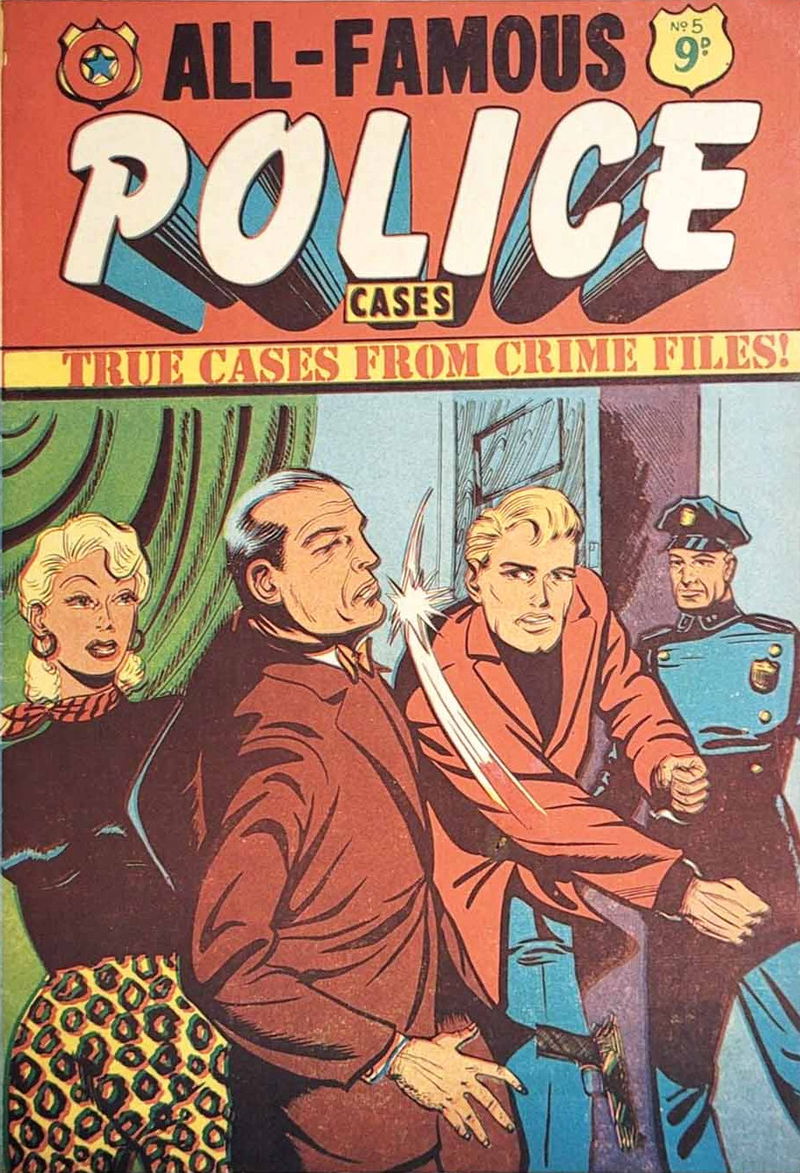 All-Famous Police Cases (Action Comics, 1955 series) #5 ([February 1956?])
