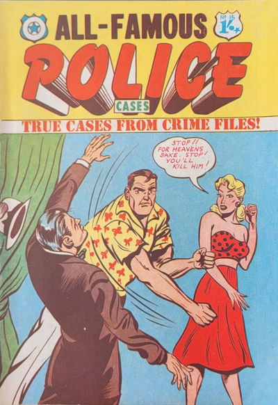 All-Famous Police Cases (Action Comics, 1955 series) #15 ([December 1956?])