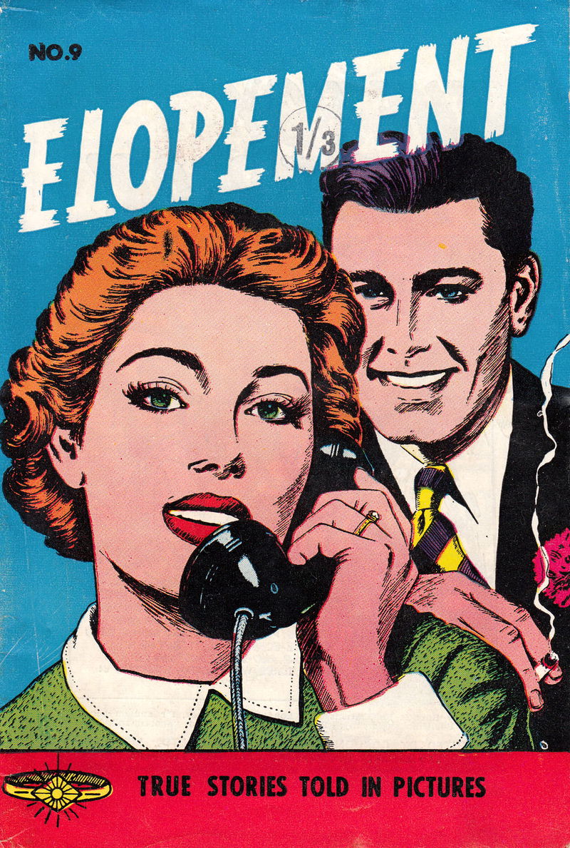 True Stories Told in Pictures (Horwitz, 1958? series) #9 — Elopement ([1959?])
