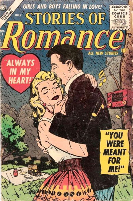 Stories of Romance (Marvel, 1956 series) #7 (July 1956)