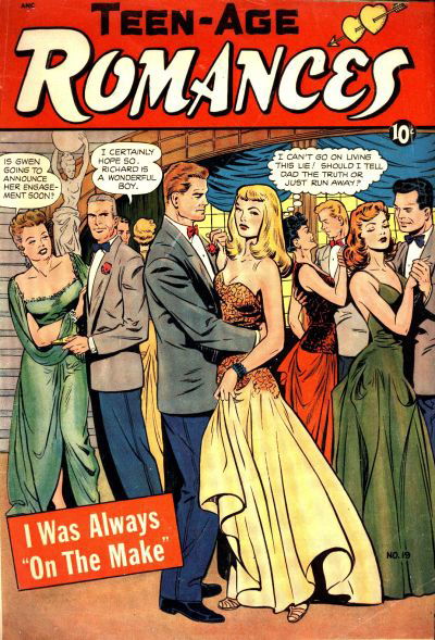 Teen-Age Romances (St. John, 1949 series) #19 December 1951