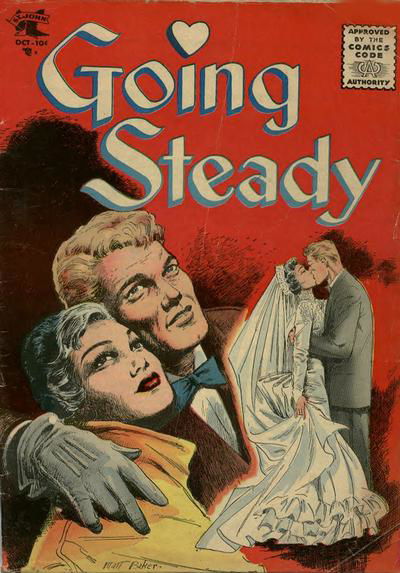 Going Steady (St. John, 1954 series) #14 October 1955