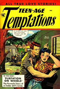 Teen-Age Temptations  #4 (October 1953)