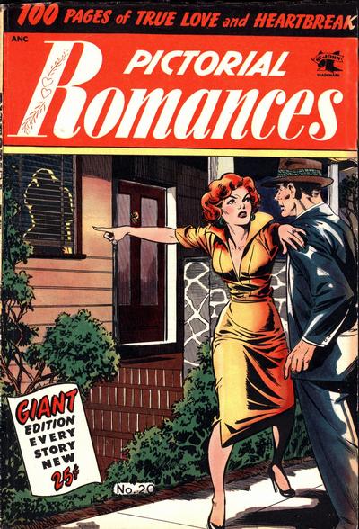 Pictorial Romances (St. John, 1950 series) #20 (July 1953)
