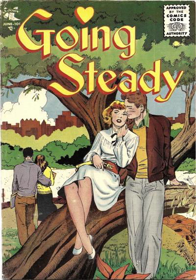 Going Steady (St. John, 1954 series) #13 June 1955