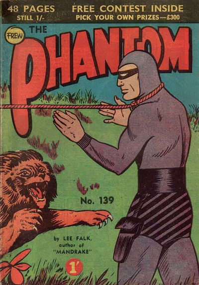 The Phantom (Frew, 1956 series) #139 [December 1958?]