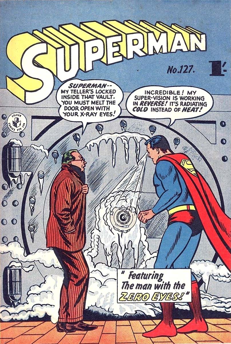 Superman (Colour Comics, 1950 series) #127 ([February 1958])