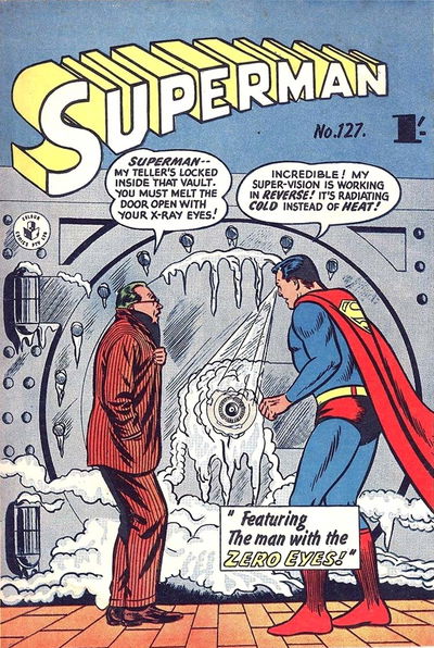 Superman (Colour Comics, 1950 series) #127 [February 1958]