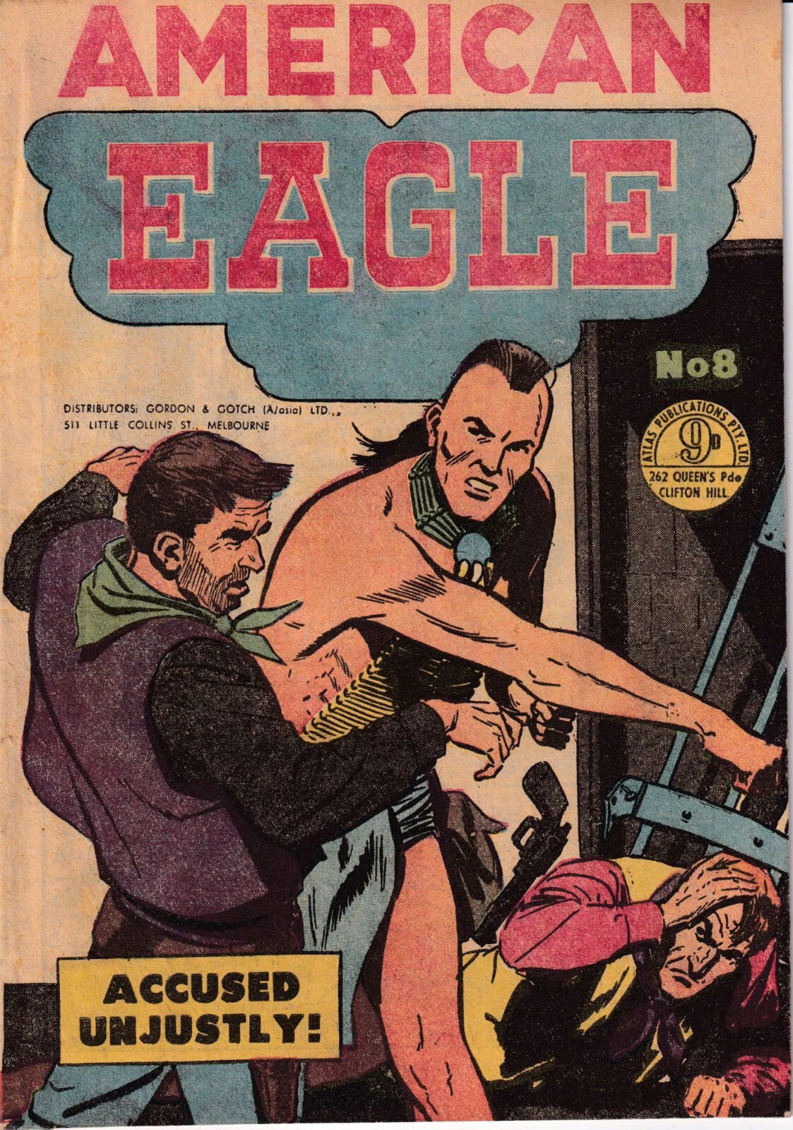 American Eagle (Atlas, 1955? series) #8 (June 1956)