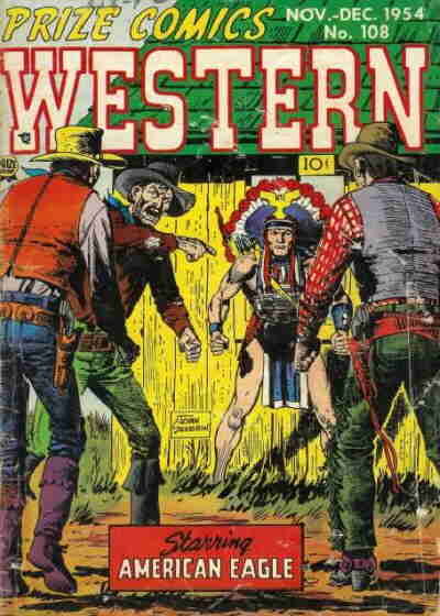 Prize Comics Western (Prize, 1948 series) v13#5 (108) (November-December 1954)