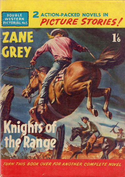 Double Western Pictorial (Junior Readers, 1958 series) #5 — Zane Grey / Luke Short ([February 1959?])