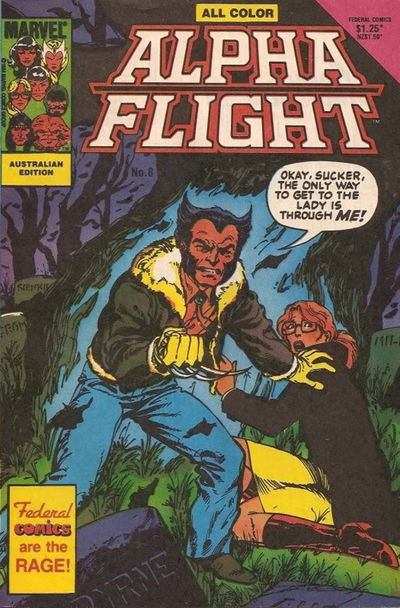 Alpha Flight (Federal, 1983? series) #8 [1986?]