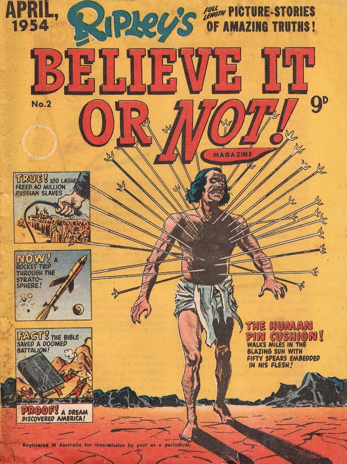Ripley's Believe It or Not! Magazine (ANL, 1954 series) #2 (April 1954)