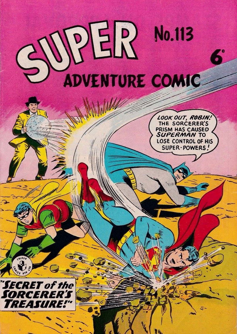 Super Adventure Comic (KGM, 1952 series) #113 ([February 1960])