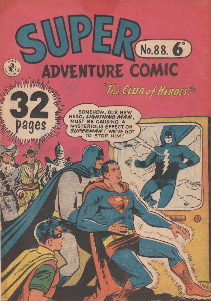 Super Adventure Comic (KGM, 1952 series) #88 ([January 1958?])