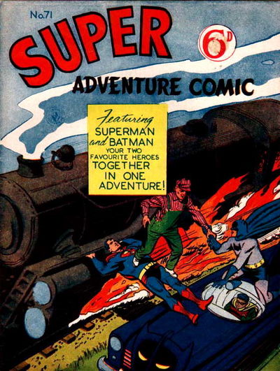 Super Adventure Comic (KGM, 1952 series) #71 [August 1956]