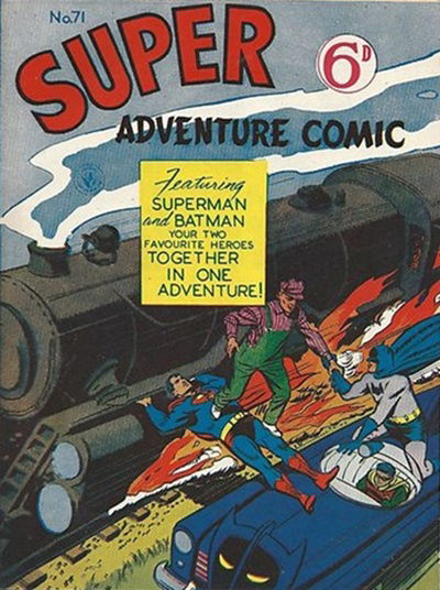Super Adventure Comic (KGM, 1952 series) #71 ([August 1956])