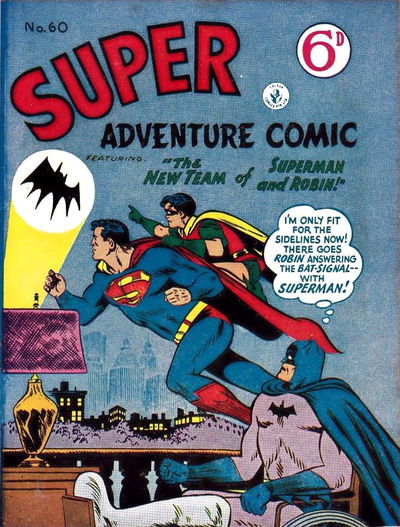 Super Adventure Comic (KGM, 1952 series) #60 [September 1955]