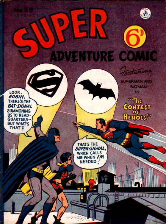 Super Adventure Comic (KGM, 1952 series) #58 ([July 1955])