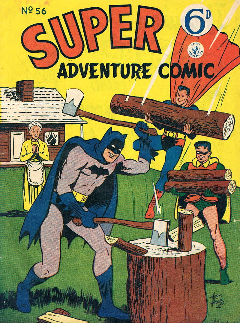 Super Adventure Comic (KGM, 1952 series) #56 ([May 1955?])
