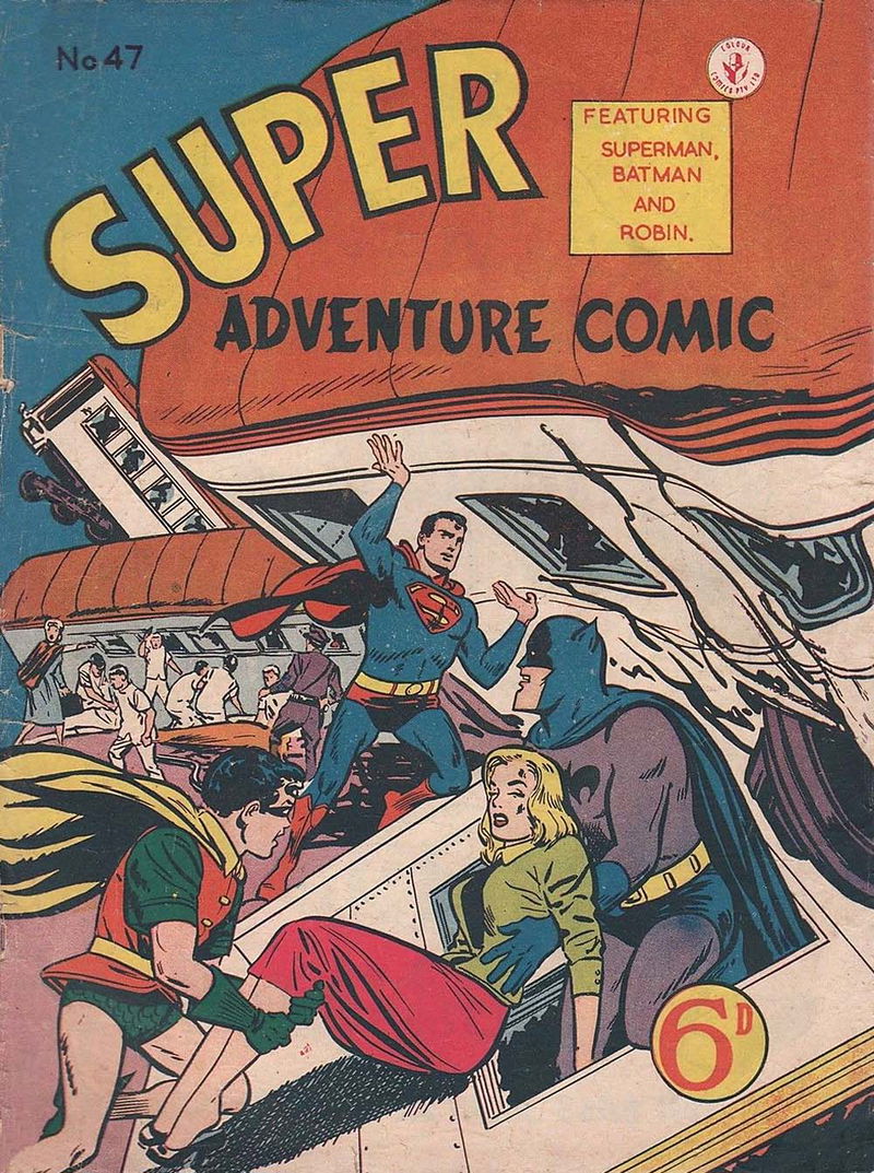 Super Adventure Comic (KGM, 1952 series) #47 (August 1954)