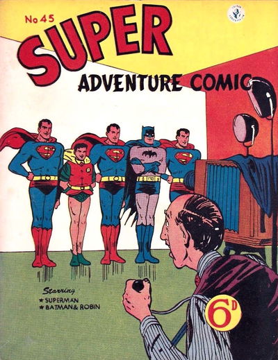 Super Adventure Comic (KGM, 1952 series) #45 [June 1954?]