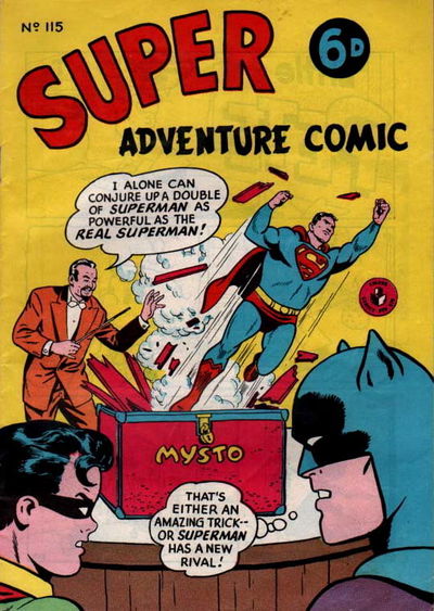 Super Adventure Comic (KGM, 1952 series) #115 [April 1960]