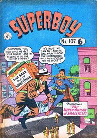 Superboy (Colour Comics, 1950 series)  #107 ([January 1958?])