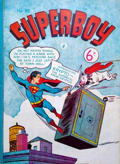 Superboy (Colour Comics, 1950 series) #85 March 1956