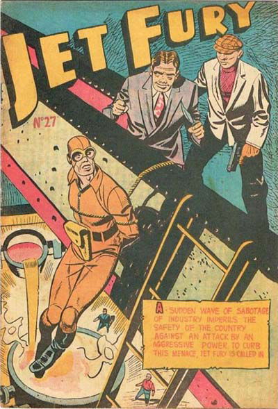 Jet Fury (Pyramid, 1951 series) #27 ([March 1952?])