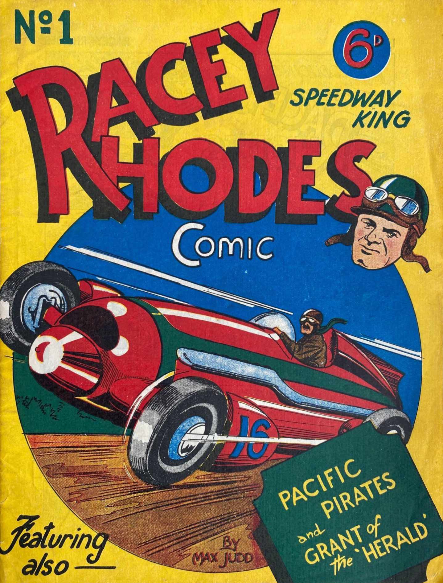 Racey Rhodes Comic (Hoffmann, 1951 series) #1 ([1951?])