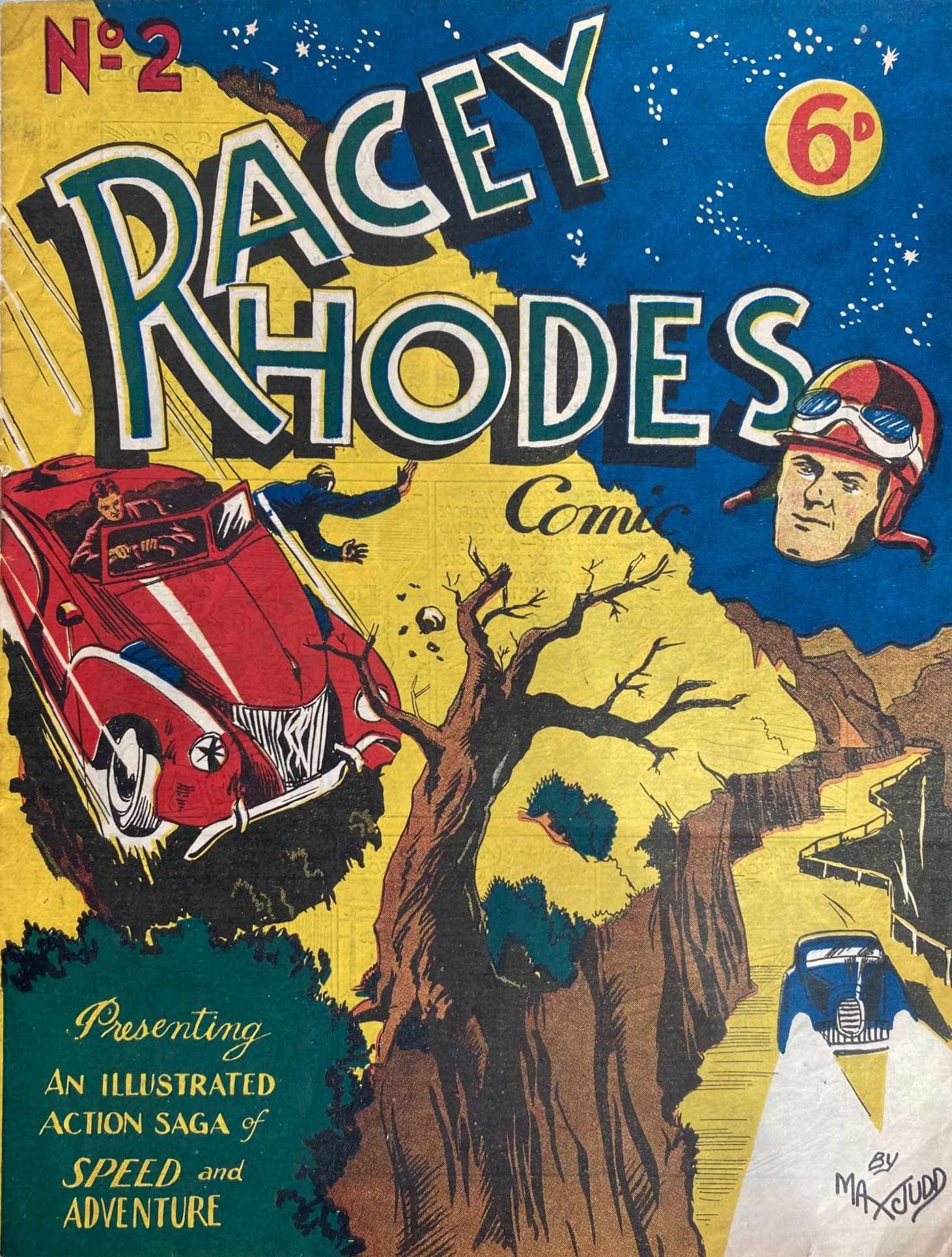 Racey Rhodes Comic (Hoffmann, 1951 series) #2 ([May 1951?])