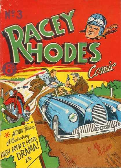 Racey Rhodes Comic (Hoffmann, 1951 series) #3 ([June 1951?])