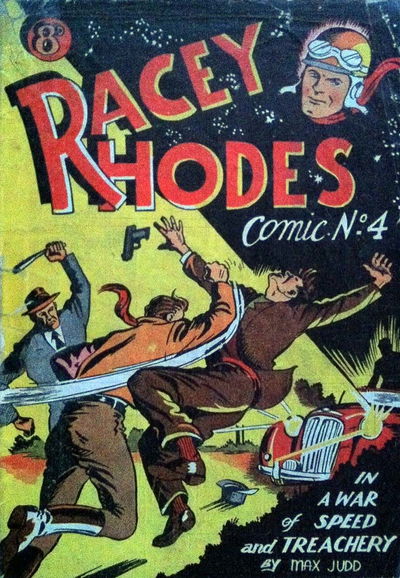 Racey Rhodes Comic (Hoffmann, 1951 series) #4 [1951?]