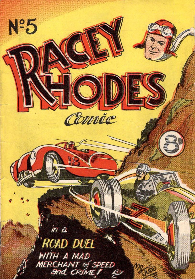 Racey Rhodes Comic (Hoffmann, 1951 series) #5 ([August 1951?])