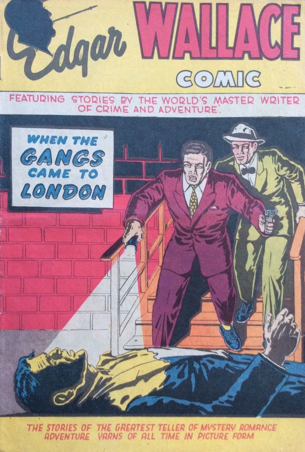 Edgar Wallace Comic (Young's, 1951 series) #6 — When the Gangs Came to London ([December 1951?])