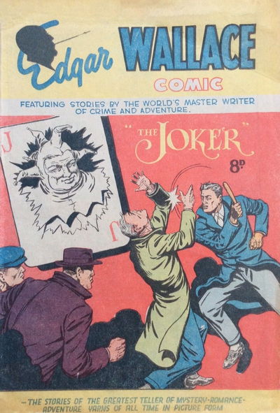 Edgar Wallace Comic (Young's, 1951 series) #3 — The Joker [1951?]