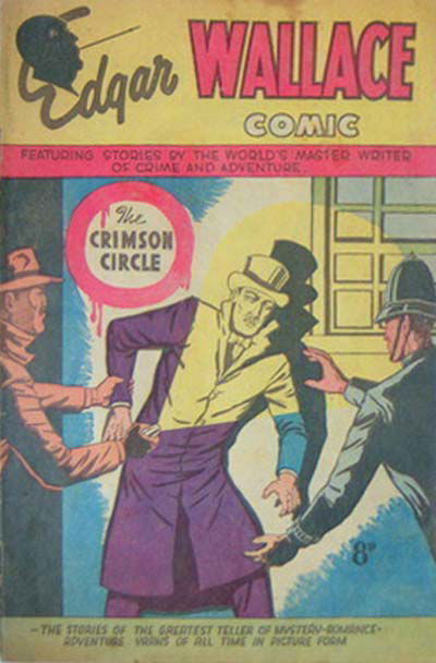 Edgar Wallace Comic (Young's, 1951 series) #2 — The Crimson Circle ([August 1951?])