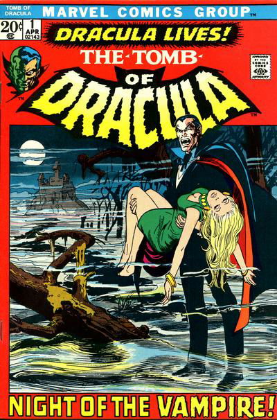 Tomb of Dracula (Marvel, 1972 series) #1 April 1972