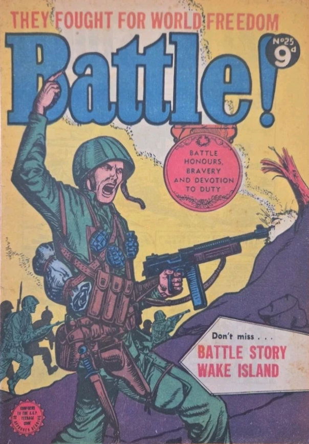 Battle! (Transport, 1953 series) #25 ([July 1955?])