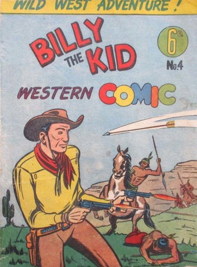 Billy the Kid Western Comic  #4 (September 1949)